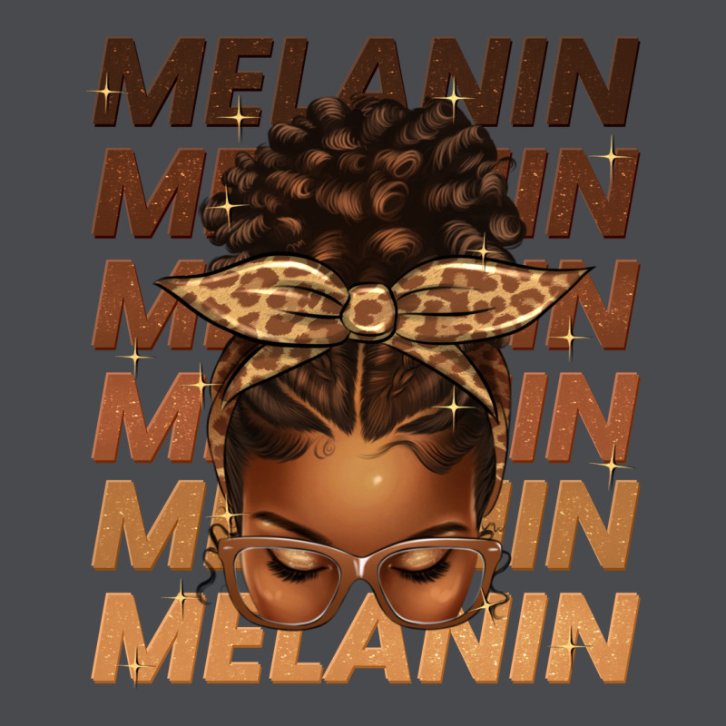 Melanin Afro Messy Bun Zipper Hoodie by texasbilliewilder | Teevron