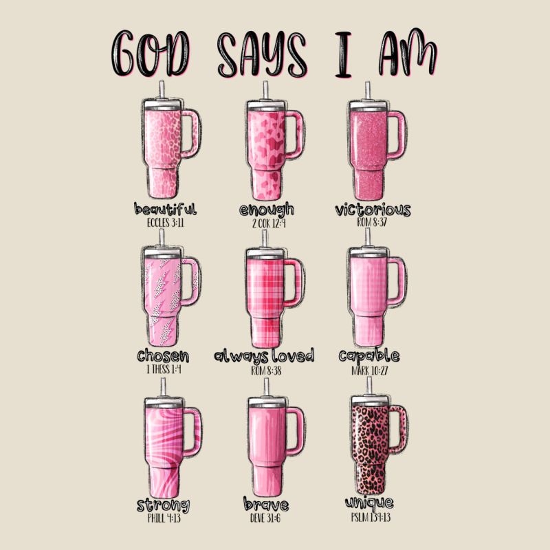 God Says I Am Bible Verse Stanley Urban Hoodie by MaliasSmallBusiness | Teevron