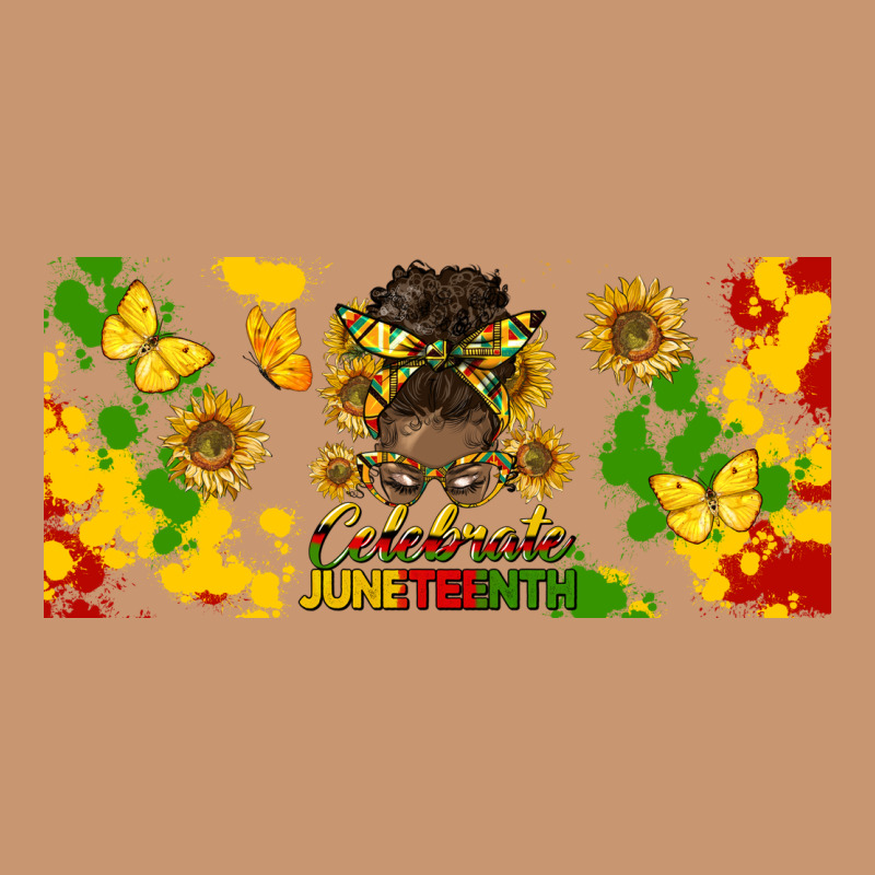 Celebrate Juneteenth Libbey Glass Heavyweight Hoodie by HRA Design Shop | Teevron