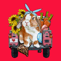 Easter Truck With Bunny Sunflowers And Eggs Classic Tee | Teevron
