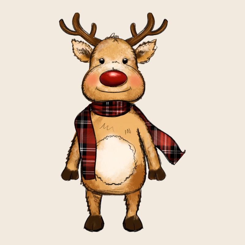 Cute Reindeer Zipper Hoodie by RanaPortraitStore | Teevron