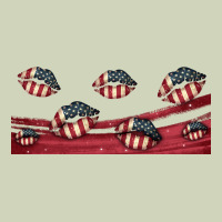 American Flag Lips 16oz Libbey Cup Heavyweight Hoodie | Teevron