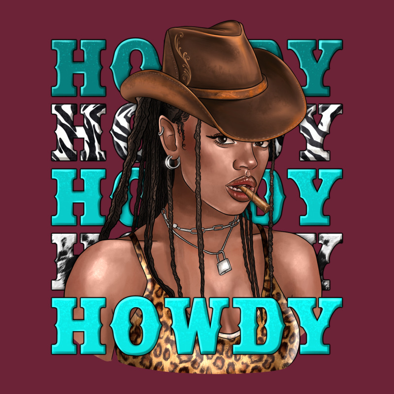 Howdy Howdy Black Girl Long Sleeve Tee by texasbilliewilder | Teevron