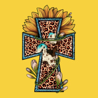 Leopard Cross  Sunflower Premium Sweatshirt | Teevron