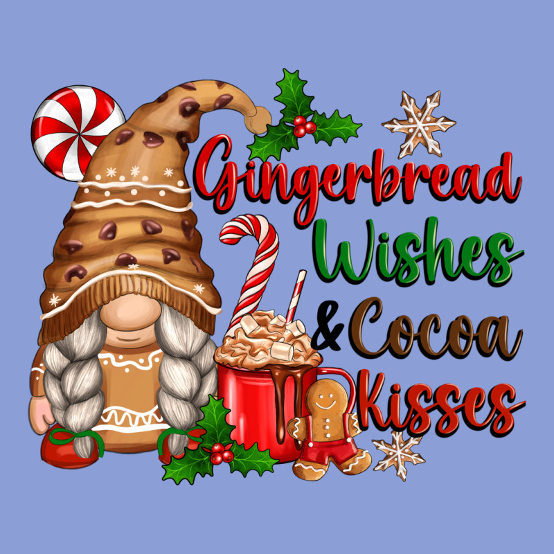 Gingerbread Wishes And Cocoa Kisses Long Sleeve Tee by Zillion Design Studio | Teevron
