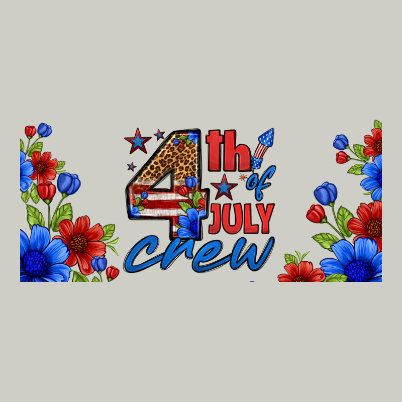 Floral 4th Of July Crew 16oz Libbey Cup Heavyweight Hoodie by HRA Design Shop | Teevron
