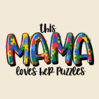 This Mama Loves Her Puzzle Premium Hoodie | Teevron