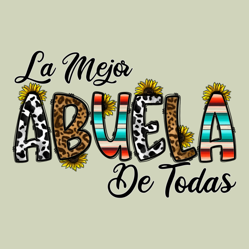 La Mejor Abuela De Todas Heavyweight Hoodie by CowhideDigitalArt | Teevron