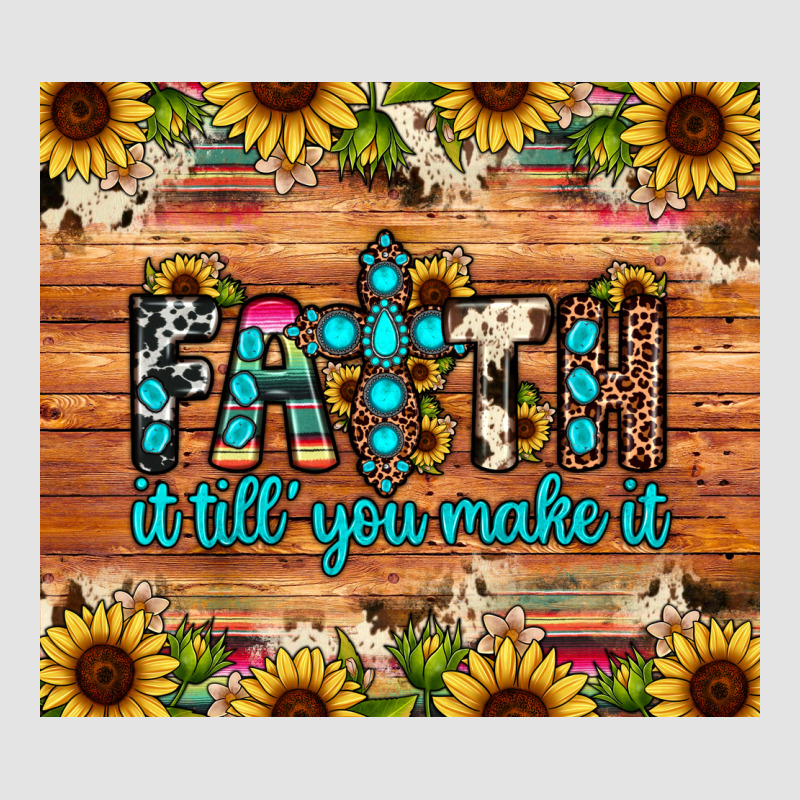 Faith It Till You Make It Premium Sweatshirt by JahusDesignShop | Teevron