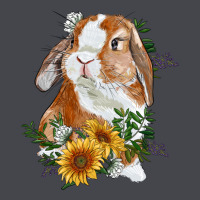 Bunny With Sunflowers Classic Tee | Teevron