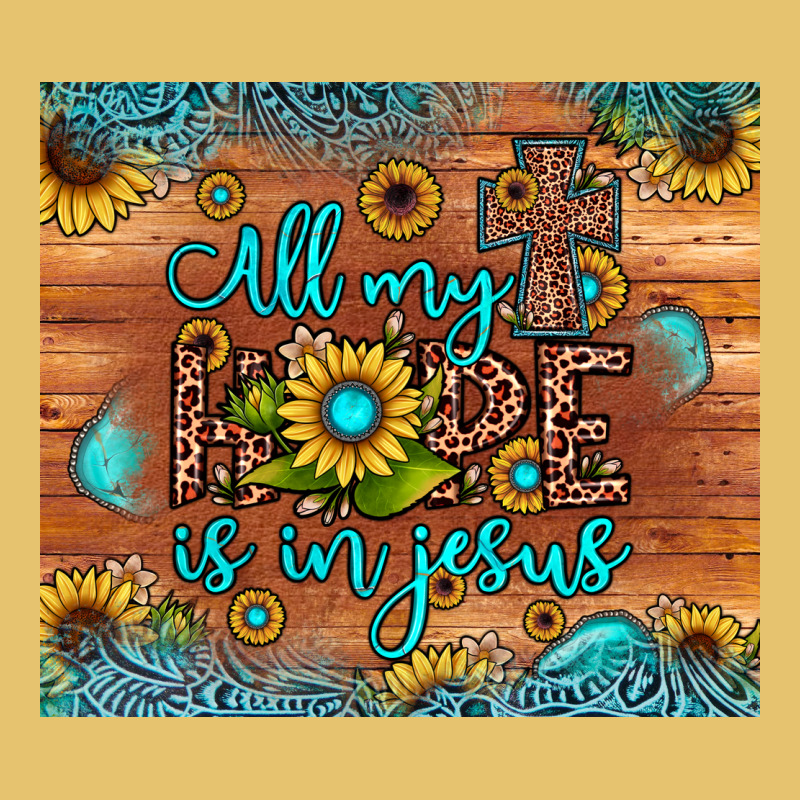 All My Hope Is In Jesus Premium Sweatshirt by JahusDesignShop | Teevron