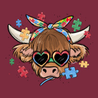 Autism Awareness Cow Premium Hoodie | Teevron