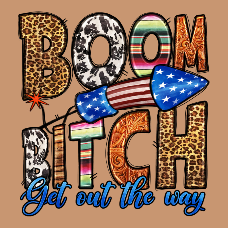 Boom Bitch Get Out The Way Heavyweight Hoodie by HRA Design Shop | Teevron
