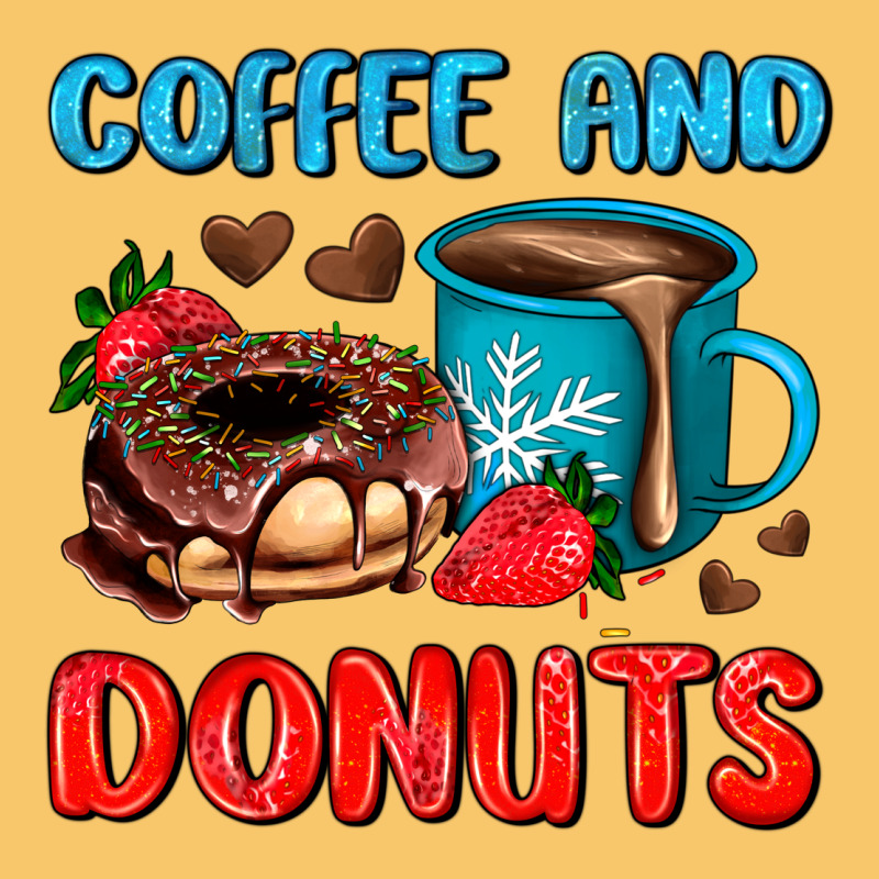 Coffee And Donuts Vintage Hoodie by AdoDesignShop | Teevron