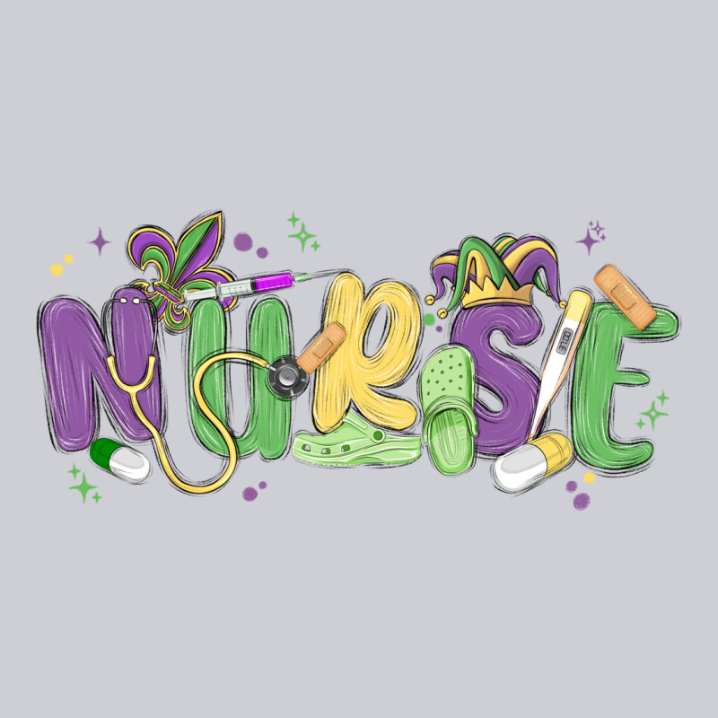 Nurse Mardi Gras Urban Hoodie by MaliasSmallBusiness | Teevron