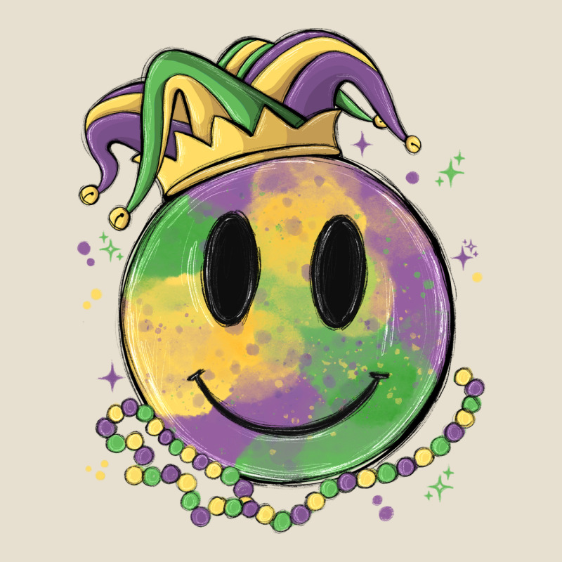 Smiley Face Mardi Gras Urban Hoodie by MaliasSmallBusiness | Teevron