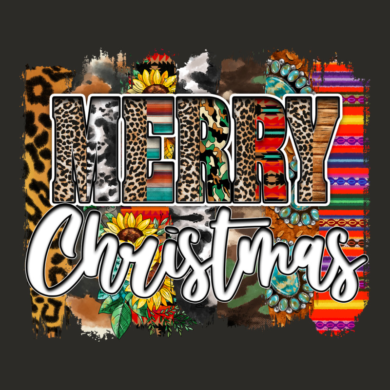 Western Merry Christmas Heavy Core Tee by CowhideDigitalArt | Teevron