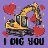 I Dig You Valentines Excavator Urban Hoodie | Teevron