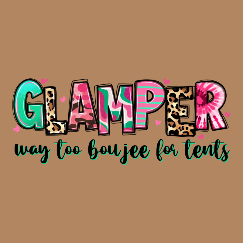 Glamper Way Too Boujee For Tents Long Sleeve Tee by RanaPortraitStore | Teevron