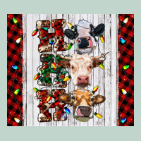Ho Ho Ho Christmas Cow Zipper Hoodie | Teevron