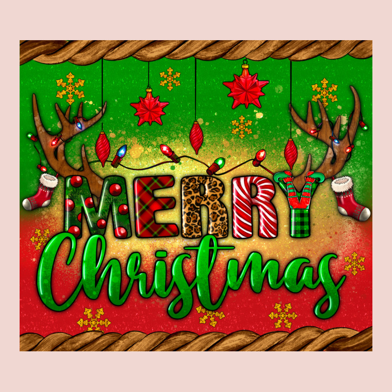 Merry Christmas Tumbler Premium Sweatshirt by BundleAndBundleShop | Teevron