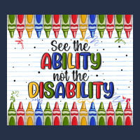 See The Ability Not The Disability Premium Hoodie | Teevron