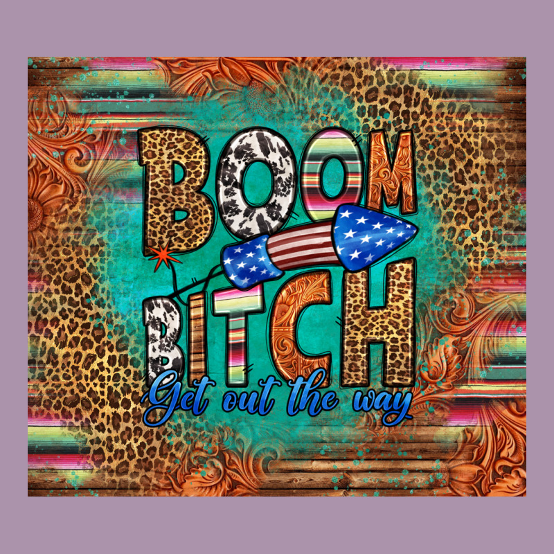 Boom Bitch Get Out The Way Heavyweight Hoodie by HRA Design Shop | Teevron