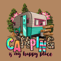 Camping Is My Happy Place Long Sleeve Tee | Teevron