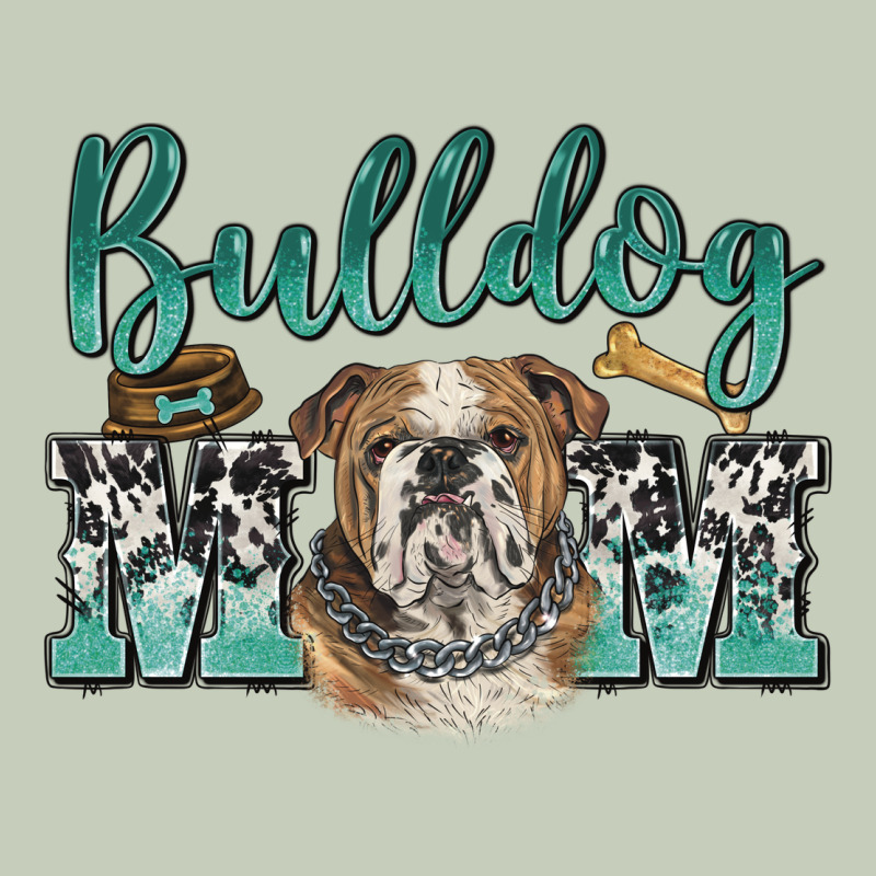 Bulldog Mom Ladies Tee by BarkalooDesign | Teevron