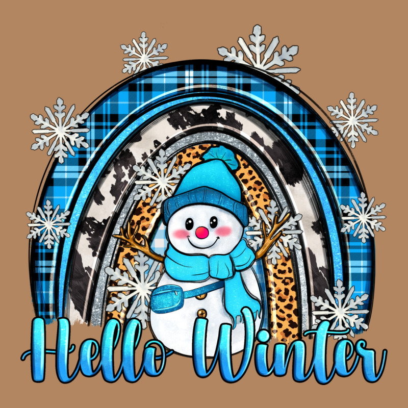 Hello Winter Rainbow Long Sleeve Tee by Zillion Design Studio | Teevron