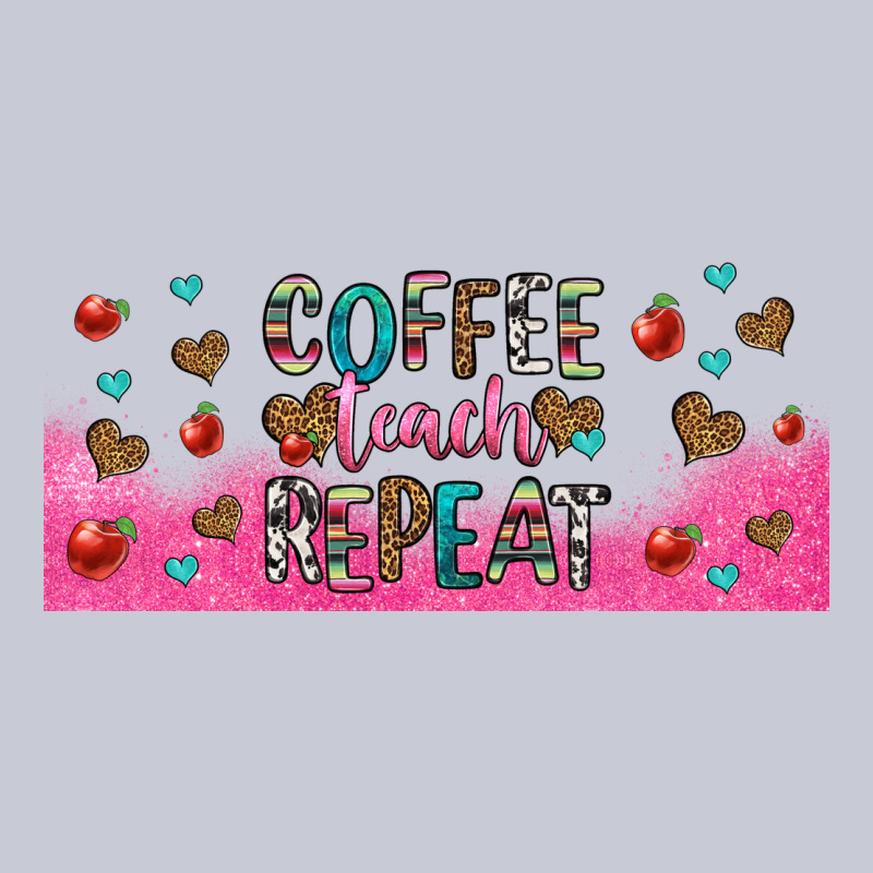 Coffee Teach Repeat Teacher Libbey Glass Heavyweight Hoodie by HRA Design Shop | Teevron