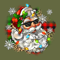Santa With Sunglasses Christmas Long Sleeve Tee | Teevron