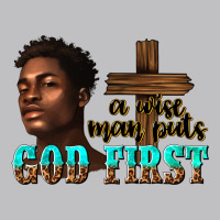 A Wise Man Puts God First Long Sleeve Tee | Teevron