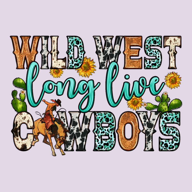 Wild West Long Live Cowboys Classic Tee by Zillion Design Studio | Teevron