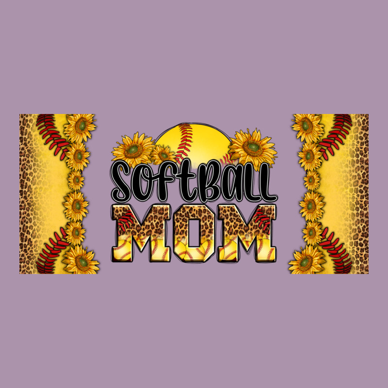 Leopard Softball Mom 16oz Libbey Glass Heavyweight Hoodie by HRA Design Shop | Teevron
