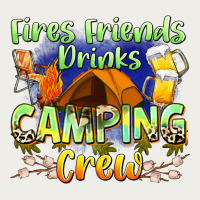Fires Friends Drinks Camping Crew Zipper Hoodie | Teevron