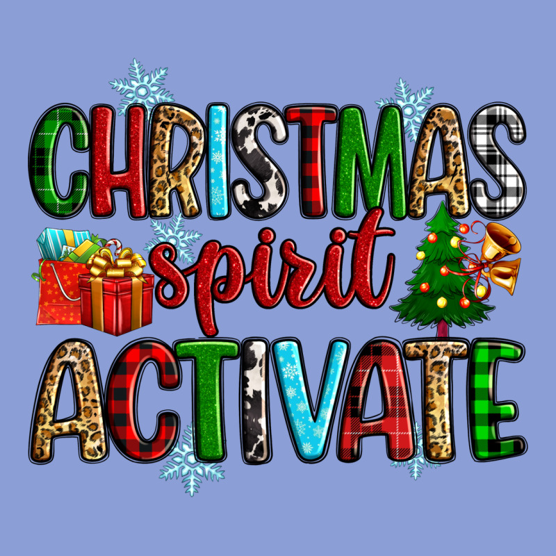 Christmas Spirit Activite Long Sleeve Tee by Zillion Design Studio | Teevron