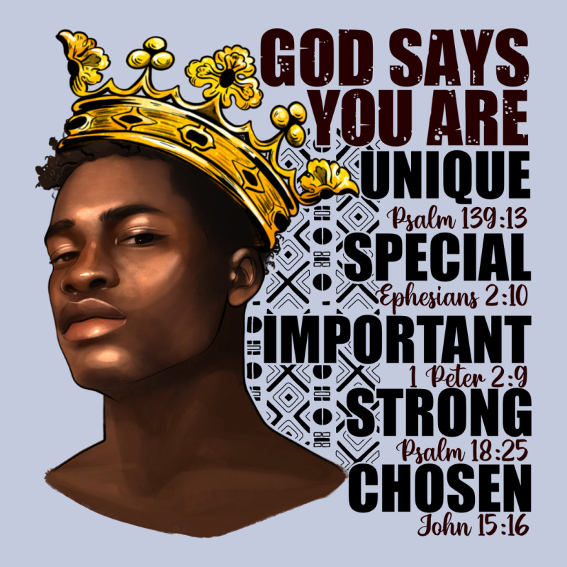 Afro Man God Says You Are Long Sleeve Tee by texasbilliewilder | Teevron