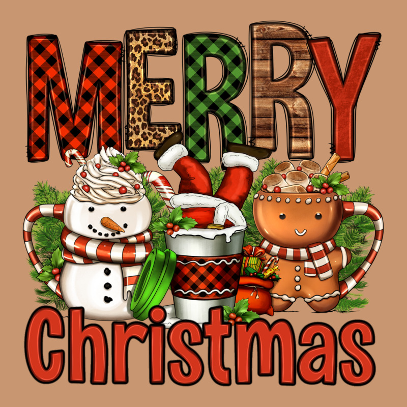 Merry Christmas Coffee Cups Heavyweight Hoodie by FaDigitalArtStudio | Teevron