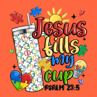 Autism Jesus Fills My Cup Premium Hoodie | Teevron