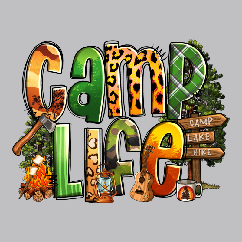 Camp Life Long Sleeve Tee by RanaPortraitStore | Teevron