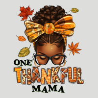 One Thankful Mama Afro Messy Bun Zipper Hoodie | Teevron
