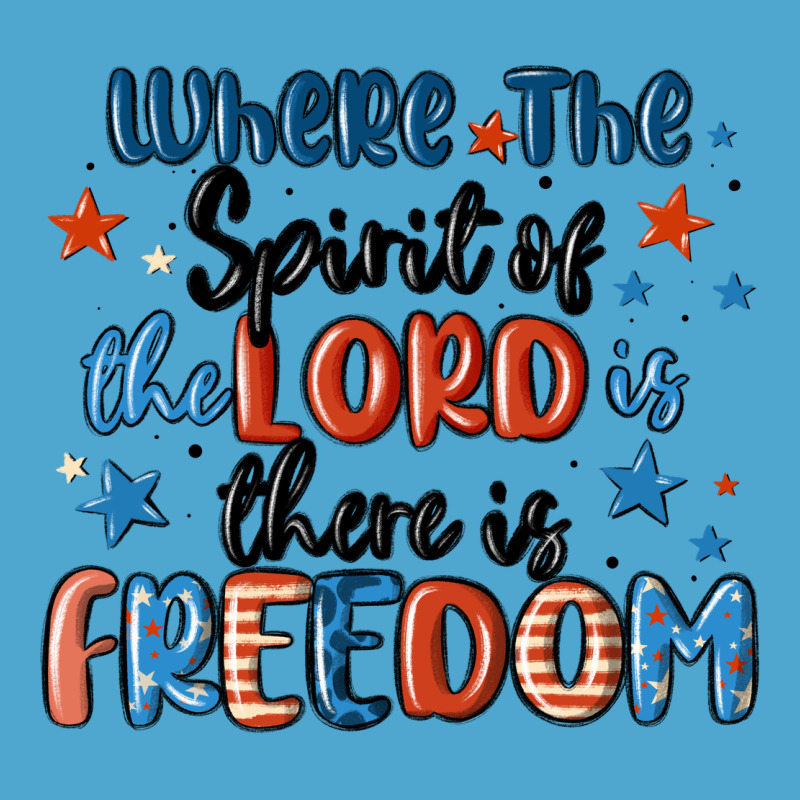Where The Spirit Of The Lord Is There Is Freedom Premium Hoodie by MaliasSmallBusiness | Teevron