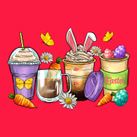 Easter Day Coffee Cups Zipper Hoodie | Teevron