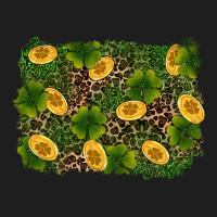 St Patricks Day Background Classic Tee | Teevron