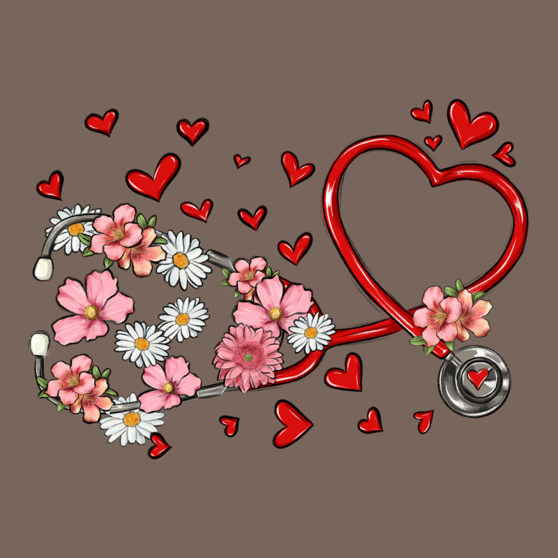 Valentine's Day Stethoscope Premium Hoodie by MaliasSmallBusiness | Teevron