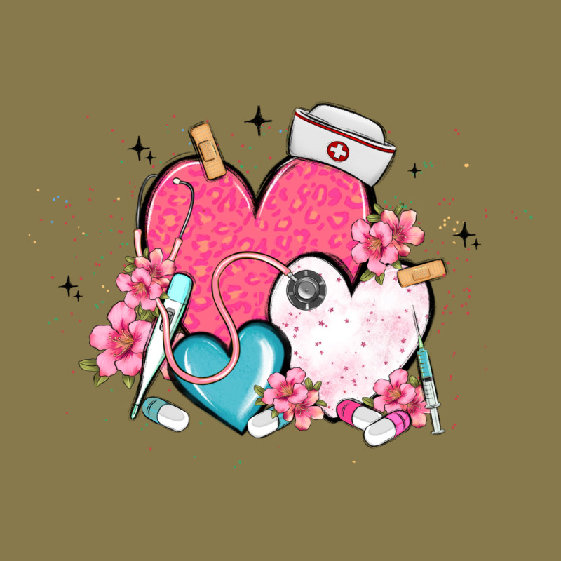 Nurse Hearts Premium Hoodie by MaliasSmallBusiness | Teevron