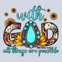 With God All Things Are Possible Matthew 19 26 Premium Sweatshirt | Teevron