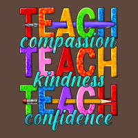 Teach Compassion Teach Kindness Teach Confidence Classic Tee | Teevron