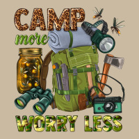 Camp More Worry Less Long Sleeve Tee | Teevron